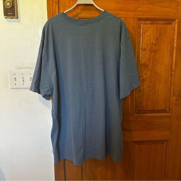 Carhartt Men's Blue Pocket T-Shirt loose fit size 3XL - Picture 8 of 8